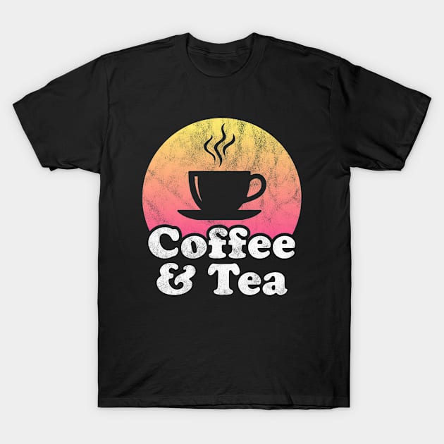 Coffee and Tea T-Shirt by JKFDesigns